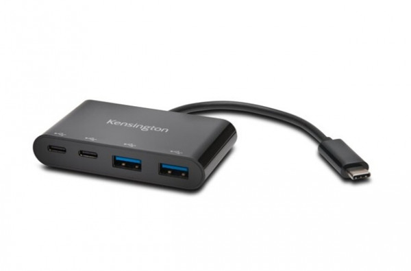 Kensington CH1000 USB-C 4-Port Hub, K39124EU