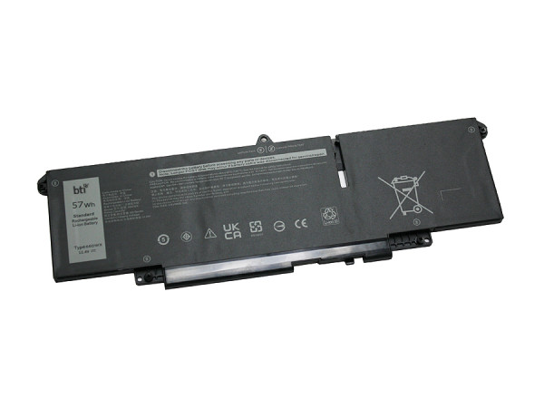 BTI 3-Zellen Li-Ion 57Wh Notebook Akku, 66DWX-BTI