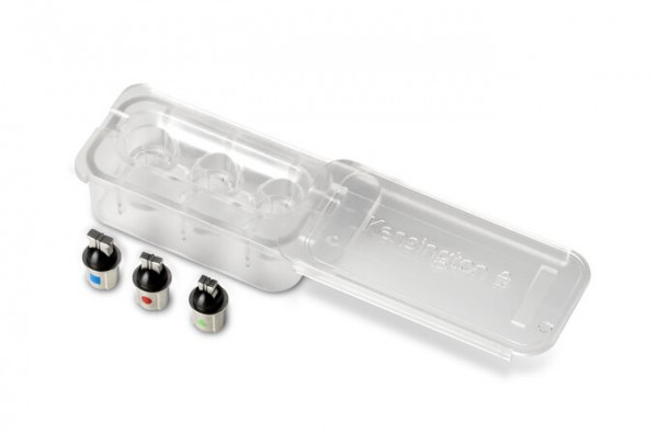 Kensington Universelles 3-in-1 Schloss Aufsätze (T-Bar, Wedge-Shaped, Nano), K62315WW