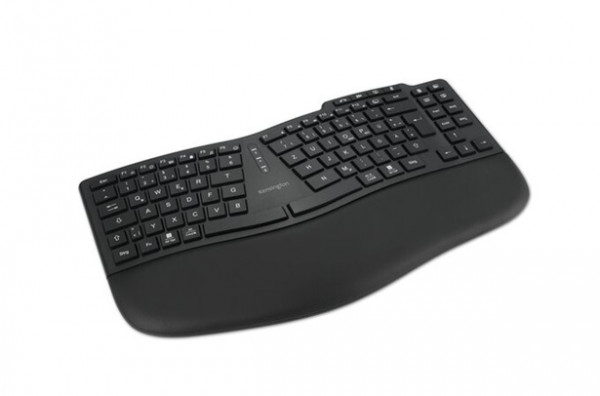 Kensington KB675 EQ TKL Ergo Wireless Tastatur (Rechargeable) - German, K75491DE
