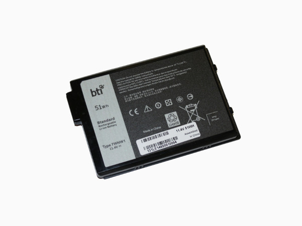 BTI 3-Zellen Li-Ion 51Wh Notebook Akku, 7WNW1-BTI