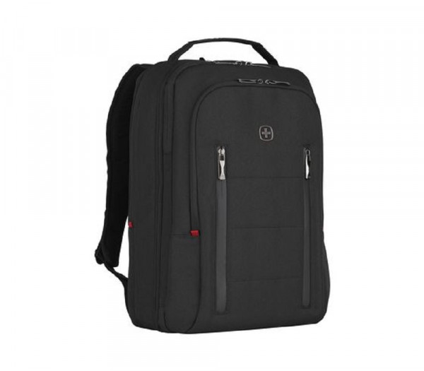 Wenger, City Traveler, Carry-On 16" Laptop Backpack w/ 12" Tablet Pocket, Black, 606490