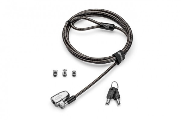 Kensington ClickSafe® 2.0 Universelles 3-in-1 Laptopschloss (T-Bar, Nano & Wedge-Shaped) , K68102EU