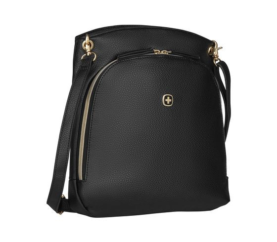 Wenger LeaSophie Crossbody Tote with Tablet Pocket Black, 610189