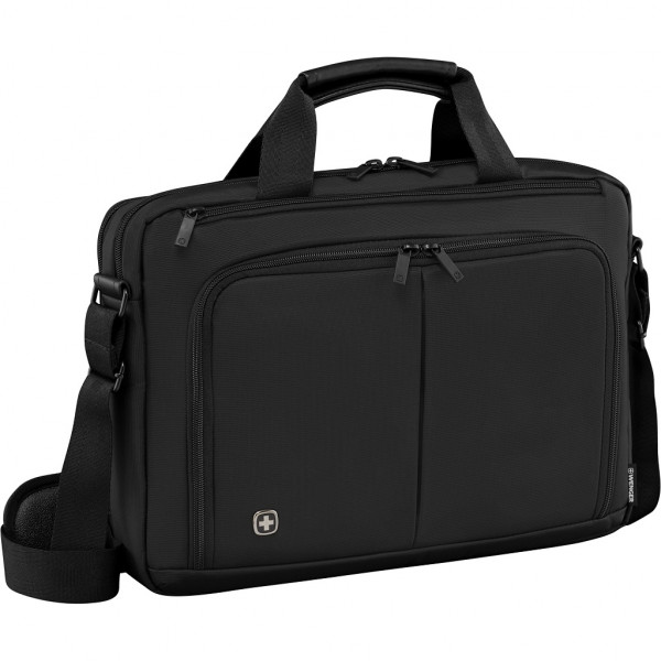 WENGER Source 16 Laptop Briefcase, Black, 601066