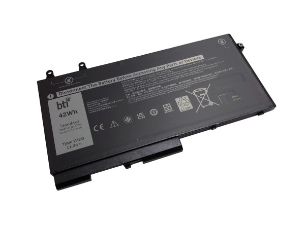 BTI 3-Zellen Li-Ion 42Wh Notebook Akku, 1V1XF-BTI