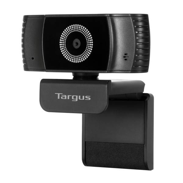 Targus Webcam Plus - Full HD 1080p Webcam with Auto Focus (Privacy Cover included), AVC042GL