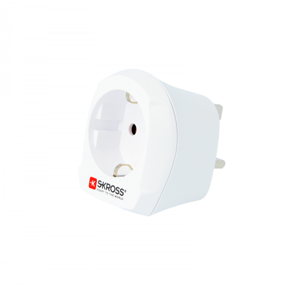 SKROSS Country Adapter • Europe to United Kingdom • weiss, 1.500230