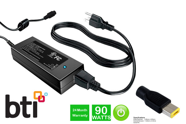 BTI 90W AC Slim Tip Adapter - EU Version, AC-2090134-EU
