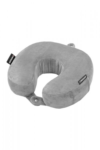 WENGER Reisenackenkissen mit Memory-Foam, grau, 604575