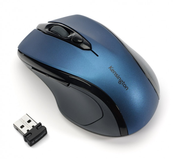 Kensington Pro Fit® kabellose Mid-Size-Maus – saphirblau, K72421WW