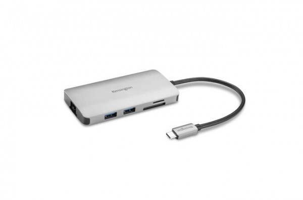 Kensington UH1400P Mobile USB-C® 8-in-1 Dockingstation, K33820WW