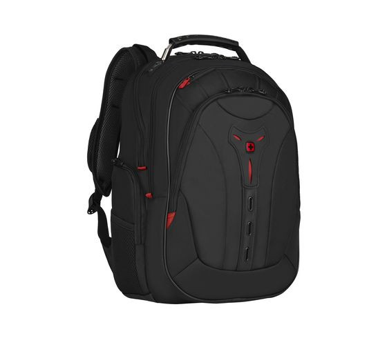 Wenger, Pegasus Deluxe 16" Ballistic Laptop Backpack, Black ( R ), 606492