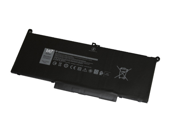 BTI 4-Zellen Li-Ion 60Wh Notebook Akku, F3YGT-BTI