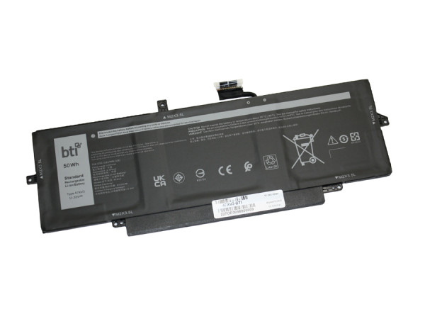 BTI 4-Zellen Li-Ion 50Wh Notebook Akku, 47XV3-BTI