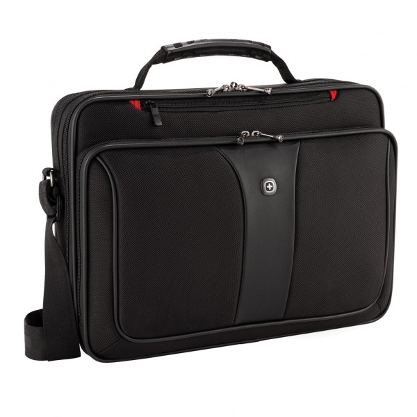 Wenger, Legacy 16" Laptop Slimcase, Black , 600647