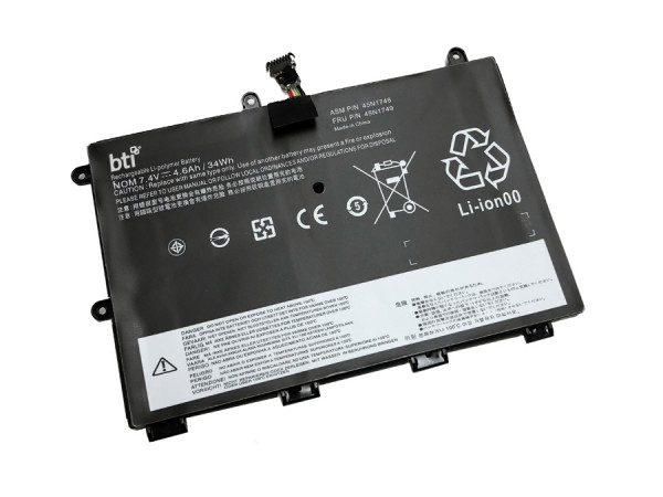 BTI 3-Zellen Li-Ion 34Wh Notebook Akku, 45N1748-BTI