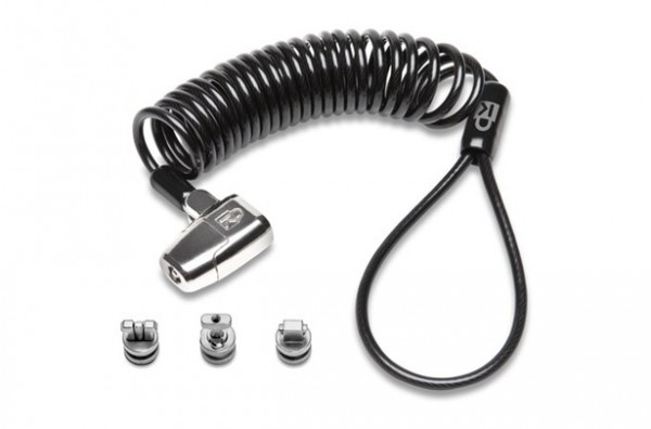 Kensington ClickSafe® 2.0 3-in-1 Portables Laptopschloss (T-Bar, Nano & Wedge Anchors) - Master Keyed, K63383M