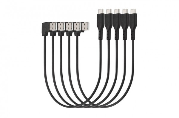 Kensington Charge & Sync USB-A auf USB-C Kabel (5er Pack), K65610WW