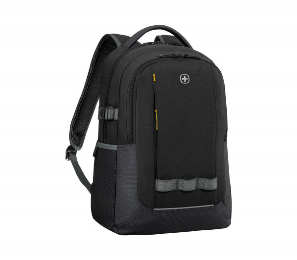 Wenger Next 23 Ryde 16" Laptop Backpack with Tablet Pocket, Gravity Black, 612567