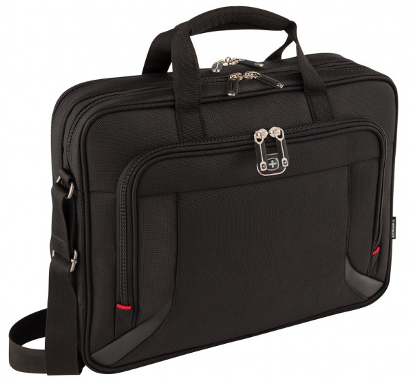 Wenger, Prospectus 16" Laptop Brief W/Tablet, Black , 600649