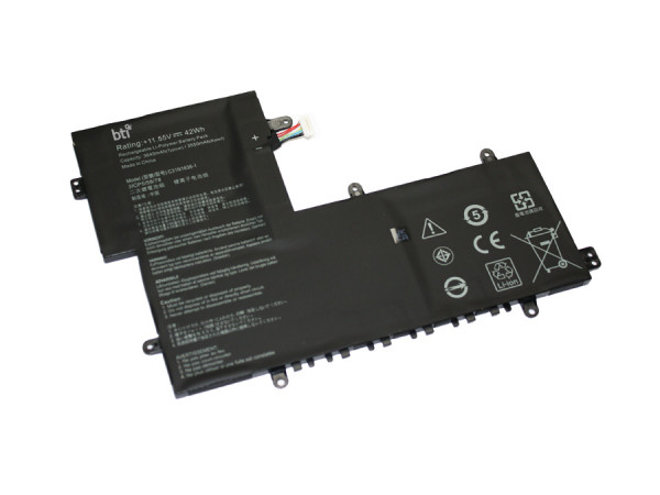 BTI 3-Zellen Li-Ion 42Wh Notebook Akku, C31N1836-BTI