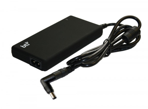 BTI 90W Low Profile Slim AC Adapter w/ 5V USB Port - EU version, PS-HP-NX7400SL-EU