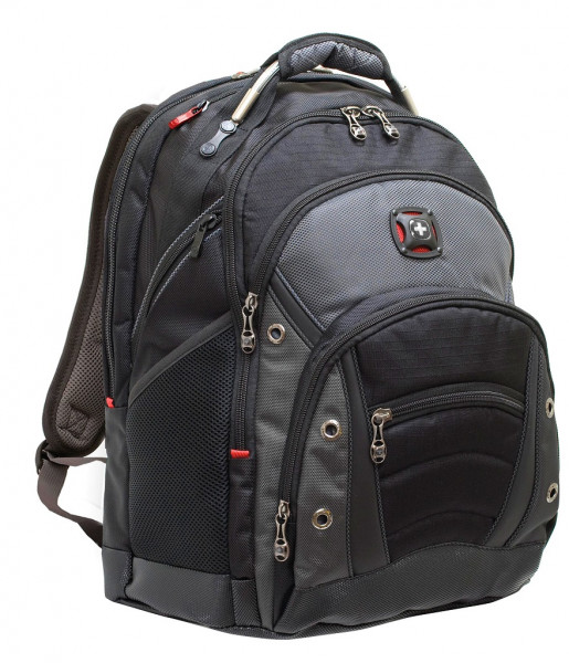 Wenger, Synergy 16" Computer Backpack, Gray/Black , 600635