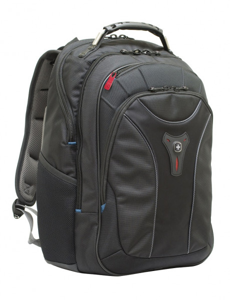 Wenger, Carbon Apple 15"/17 Computer Backpack, Black ( R ), 600637