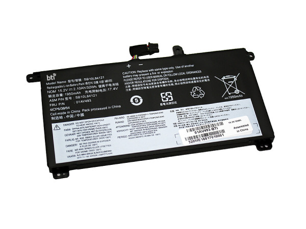 BTI 4-Zellen Li-Ion 32Wh Notebook Akku, 01AV493-BTI