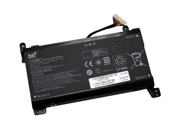 BTI 8-Zellen Li-Ion 86Wh Notebook Akku, 922977-855-BTI