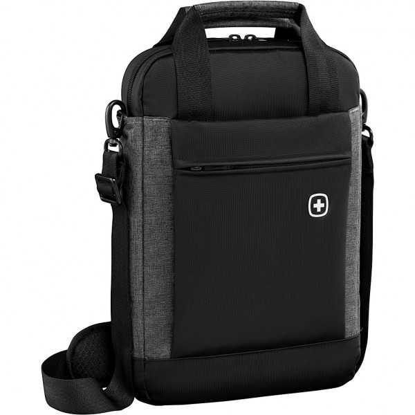 Wenger Black Speedline, 13" Vertical Laptop Slimcase, Black, 601056