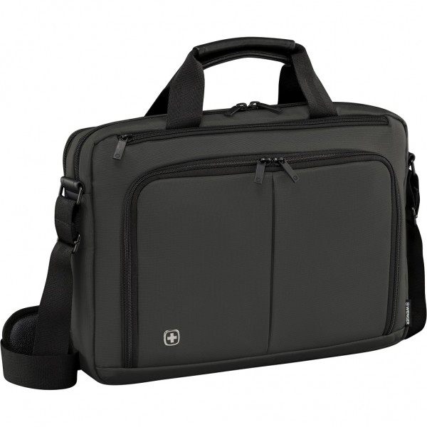 Wenger Source 16 Laptop Briefcase, Grey, 601067