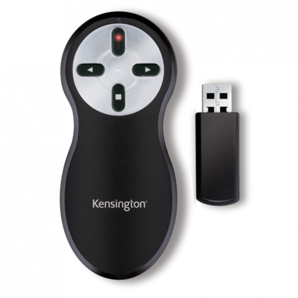 Kensington Kabelloser Presenter mit rotem Laser, 33374EU