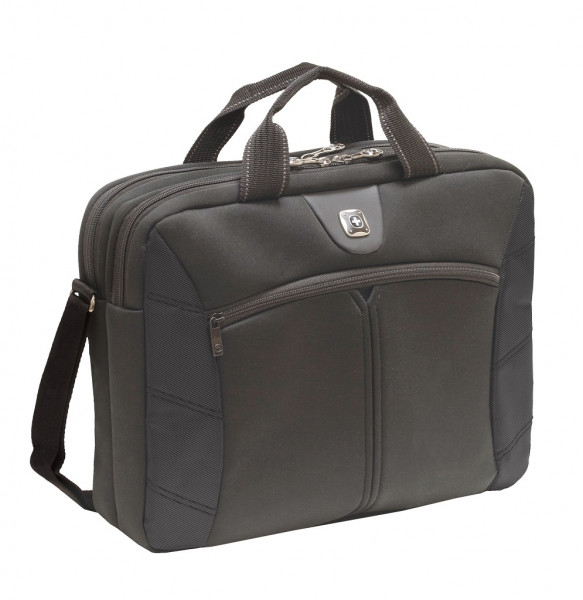 Wenger, Sherpa 16" Double Slimcase  , Black , 600653