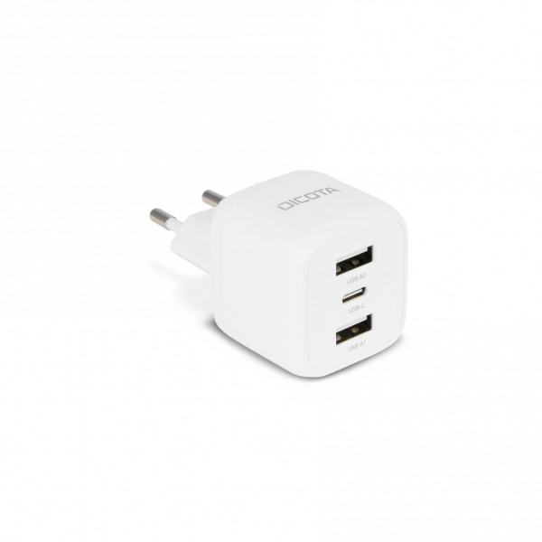 DICOTA 3-Port GaN Wall Charger (32W) EU , D32069