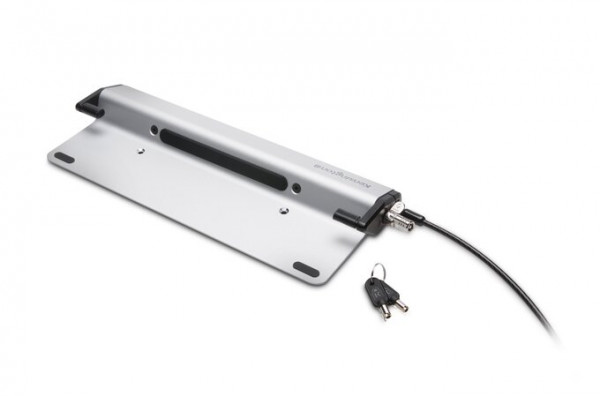 Kensington Laptop-Locking Station 2.0 (mit MicroSaver® 2.0-Laptopschloss) für MacBook® und andere ultraflache Laptops mit 11”-15,6”, K64453WW
