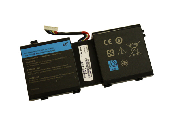 BTI 6-Zellen Li-Ion 86Wh Notebook Akku, 2F8K3-BTI