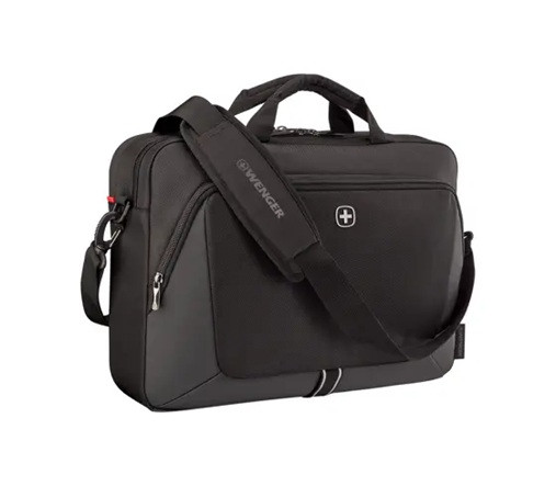 Wenger, XE Brief 16, 16" Laptop Briefcase with Tablet Pocket, Black, 653300