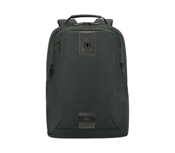 Wenger, MX ECO Professional, 16" Laptop Backpack with 10" Tabletpocket, Charcoal, 612261