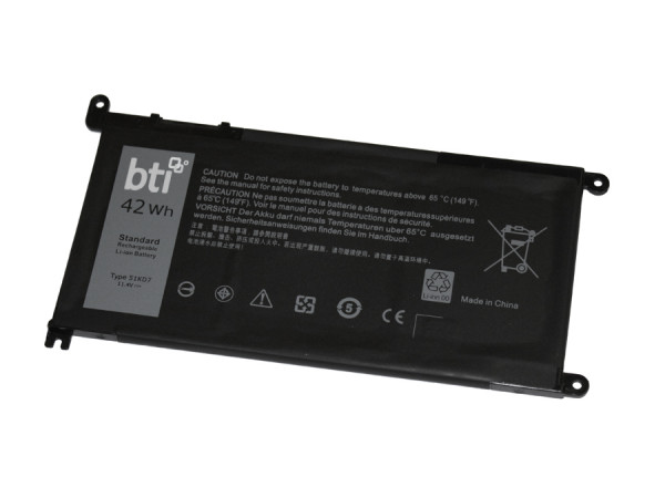BTI 3-Zellen Li-Ion 42Wh Notebook Akku, 51KD7-BTI