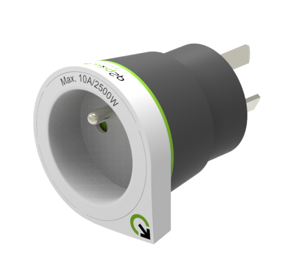 q2power Country Adapter Frankreich auf Australien, 1.200220