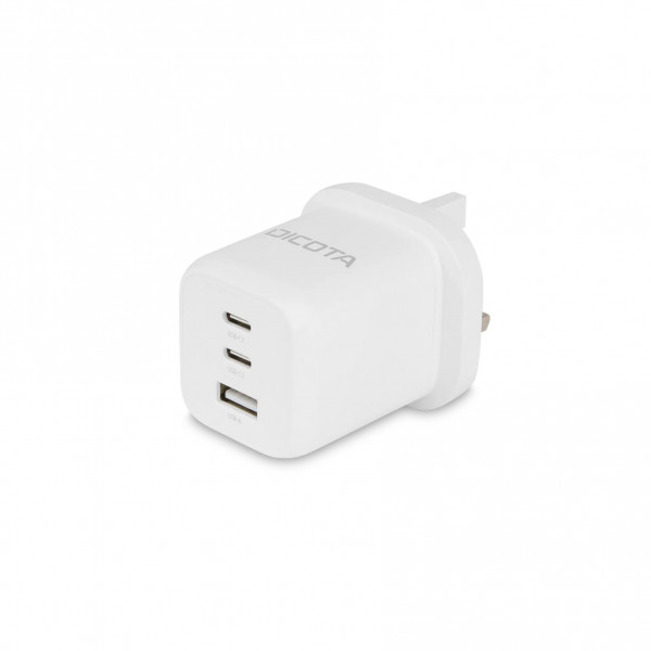 DICOTA 3-Port GaN Wall Charger (65W) UK, D32055