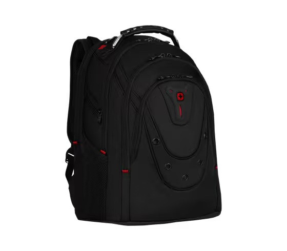 Wenger, Ibex Deluxe 14-16" Ballistic Laptop Backpack, Black ( R ), 606493