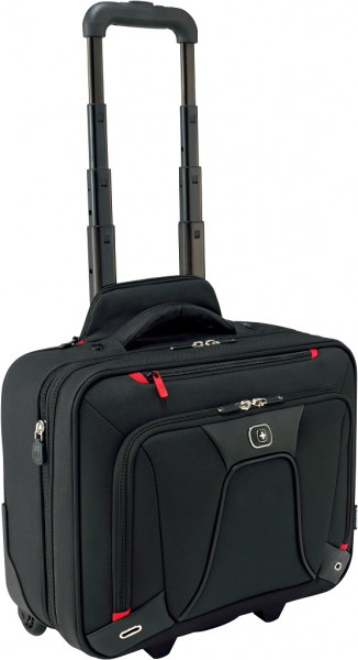 Wenger, Transfer 16"  20cm depth Wheeled Business Case, Black , 600664