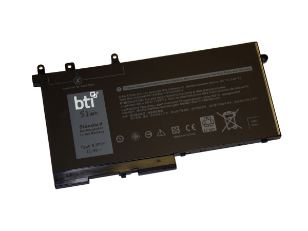 BTI 3-Zellen Li-Ion 48Wh Notebook Akku, 93FTF-BTI
