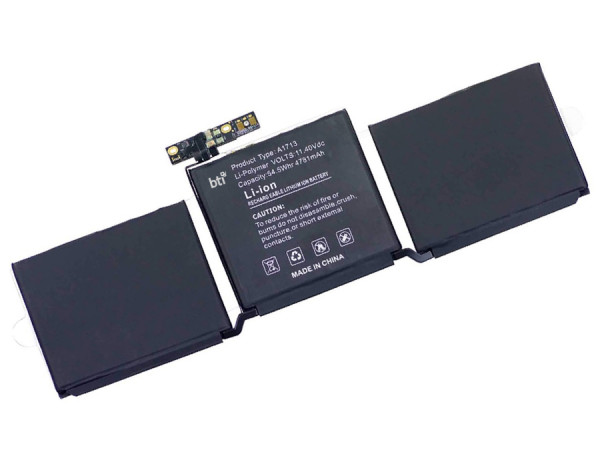 BTI 6-Zellen Li-Ion 55Wh Notebook Akku, A1713-BTI