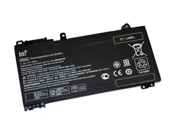 BTI 3-Zellen Li-Ion 45Wh Notebook Akku, L32656-002-BTI