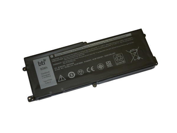 BTI 6-Zellen Li-Ion 90Wh Notebook Akku, DT9XG-BTI