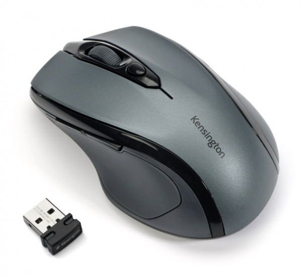 Kensington Pro Fit® kabellose Mid-Size-Maus – graphitgrau, K72423WW